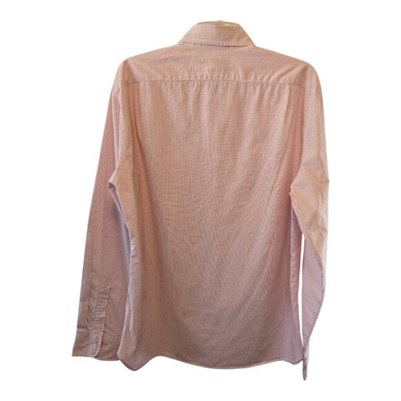 J.CREW MEN'S RED WHITE BUTTON DOWN SHIRT NWT SIZE LARGE SLIM COTTON - Picture 7 of 9